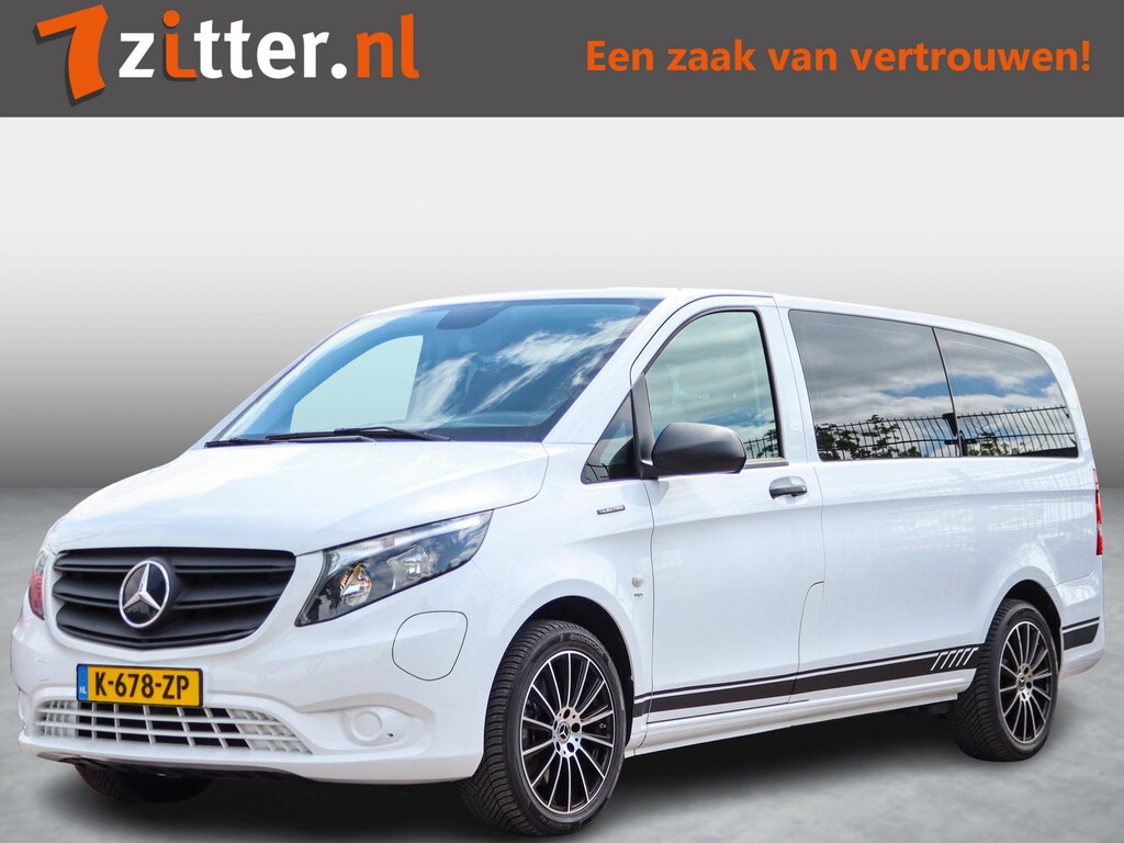 Mercedes-Benz eVito Tourer PRO L2 90 kWh 9-Persoons, DAB, Cruise Control, Stoelverwarming, SOH 97,77%