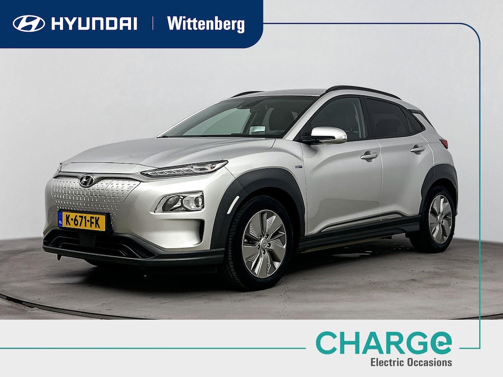 Hyundai Kona Electric EV Fashion 64 kWh | WLTP 484km | 3-fasen | Warmtepomp | Stoelverwarming | Head-up display | Dodehoek |