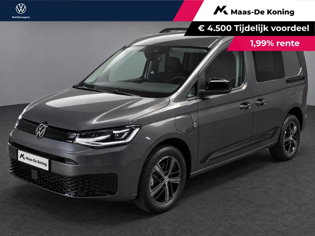Volkswagen Caddy Bedrijfswagens Cargo Flexible Limited Edition 1.5 eHybrid 115pk · Actieprijs van € 44.455,- voor € 39.955,- excl. BTW · 734602