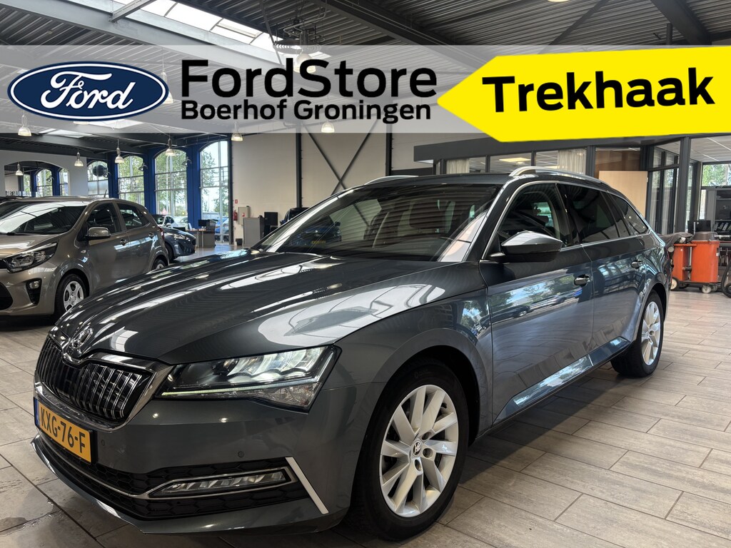 Skoda Superb Combi 1.4 TSI iV 218pk Business Edition | Trekhaak | Elekr. verstelbare memory seat | Camera | Cruise | Clima |