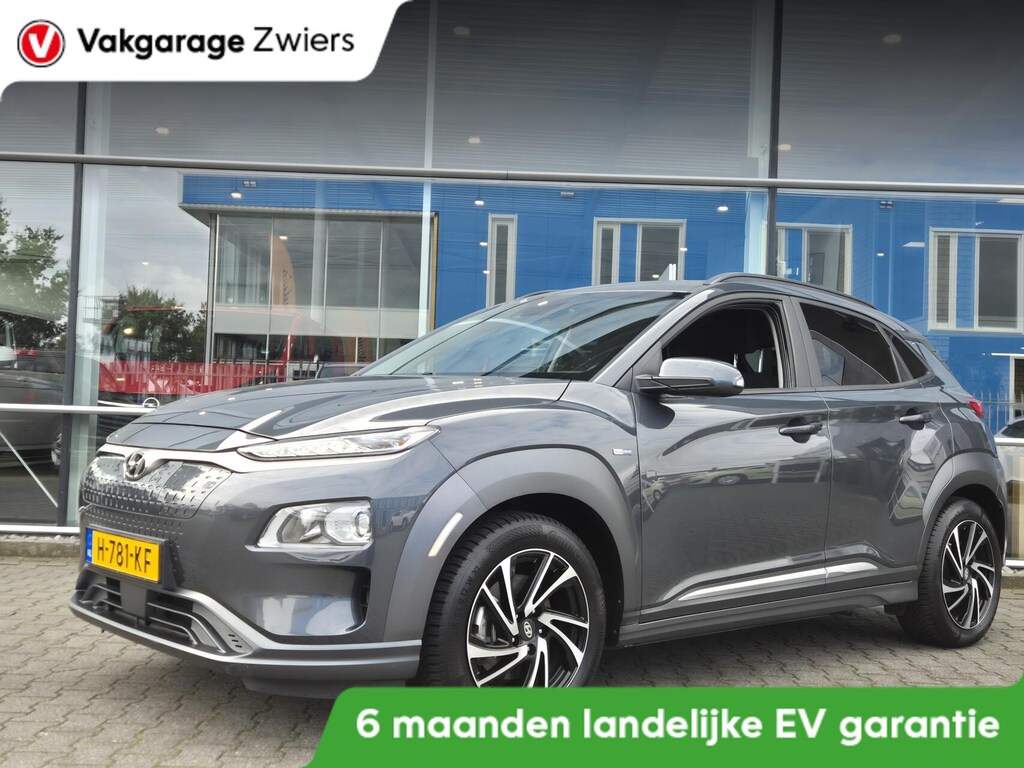 Hyundai Kona Electric EV Fashion 64 kWh SOH 90.5% Warmtepomp|Apple Carplay|All-Season banden