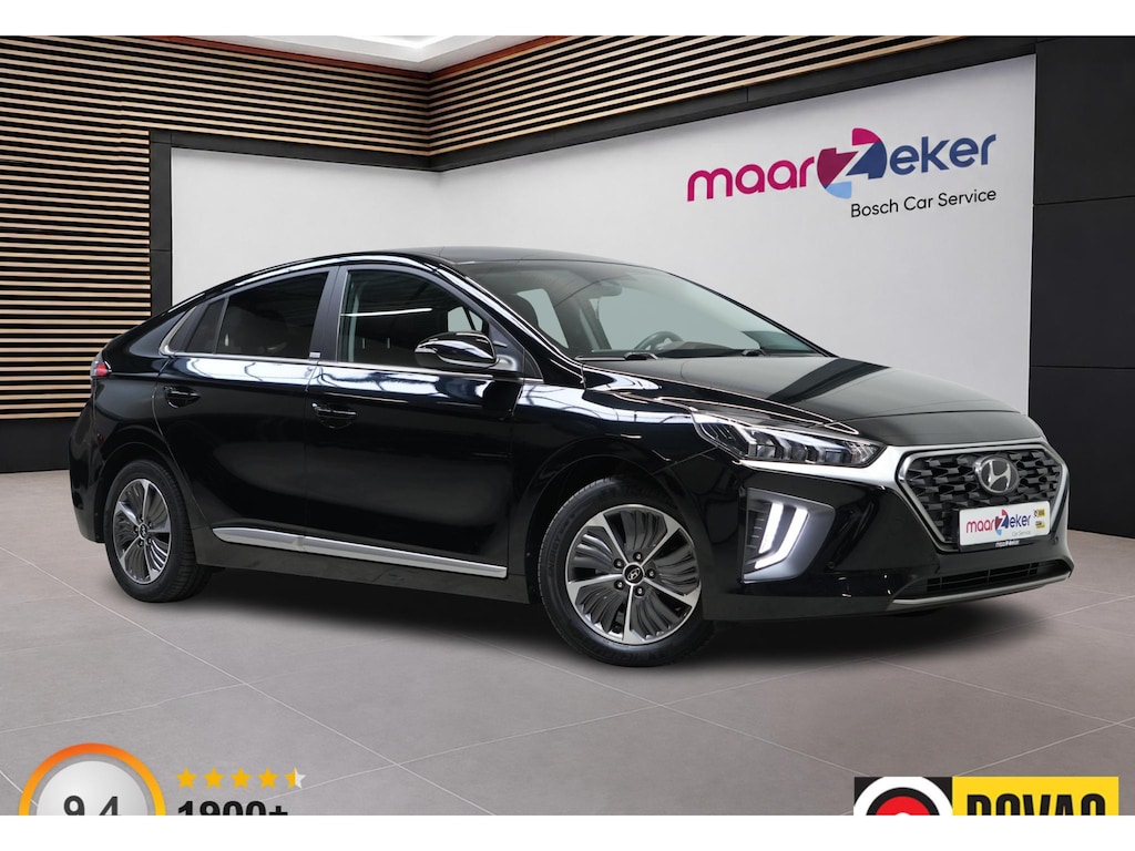 Hyundai Ioniq 1.6 GDi PHEV Premium ✅Stoel&Stuurverw✅Leer✅Navi✅Schuifdak✅