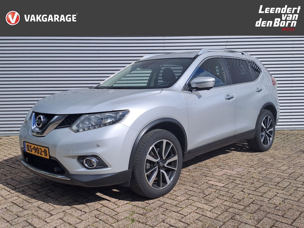 Nissan X-Trail 1.6 DIG-T N-Connecta 7p. | 7 Persoons | Trekhaak | Pano Dak | Camera | Navi | Cruise | Lichtmetalen velgen 19"