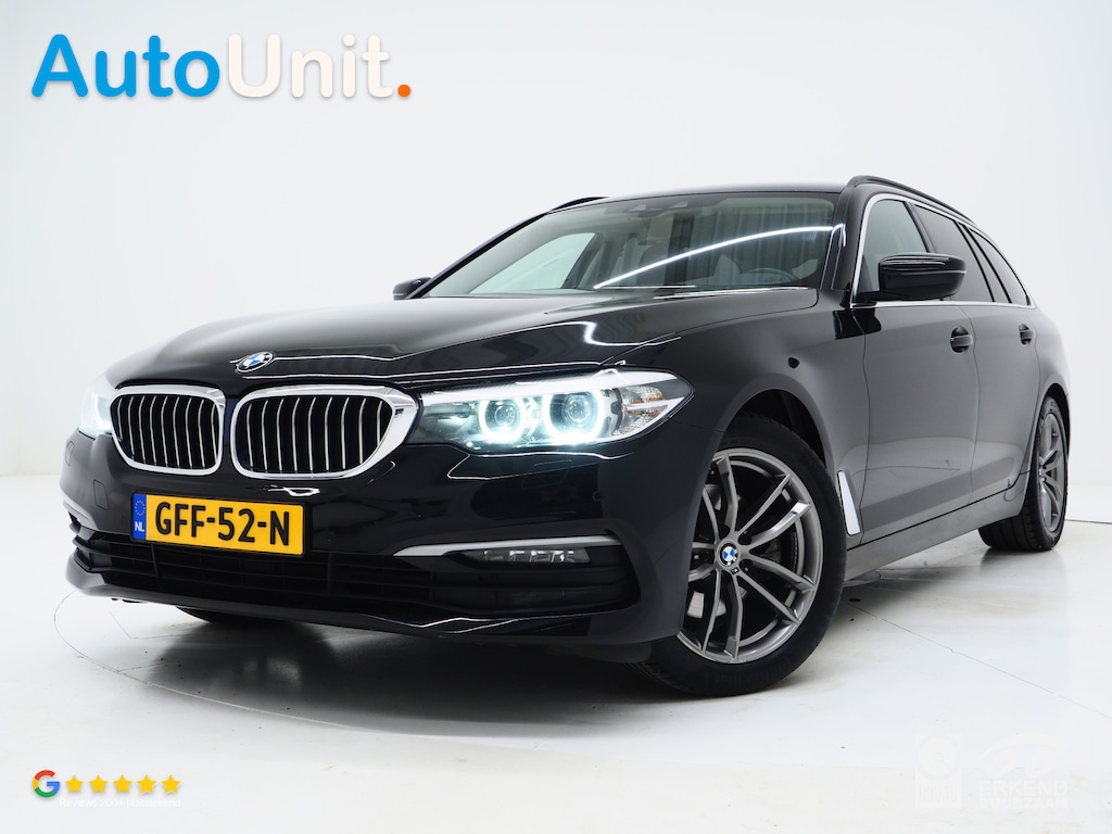 BMW 5-Serie Touring 520i Executive | Leder | Harman/Kardon | Sfeerlicht | Virtual | Stoelverwarming | LED | Carplay