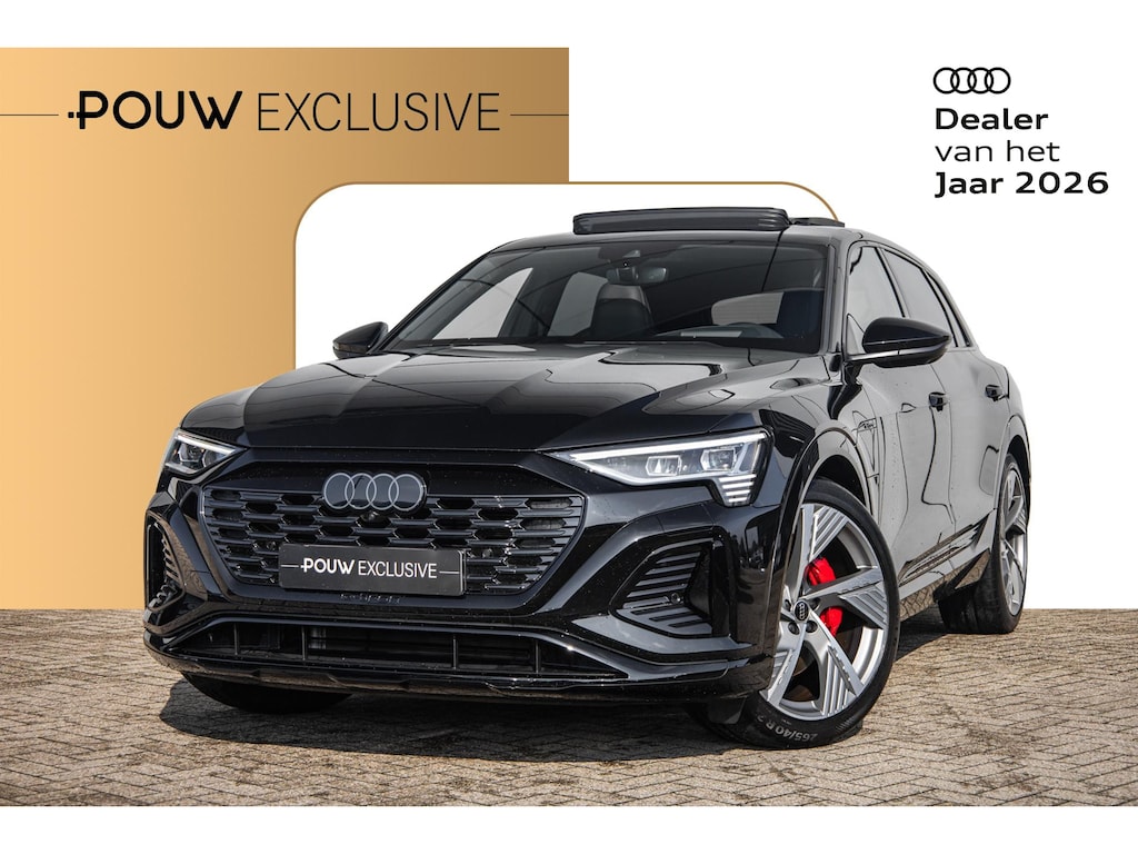 Audi Q8 e-tron 55 408pk quattro S Edition 115 kWh | Panoramadak | B&O | Supersport | 360 Camera | Head-up Display