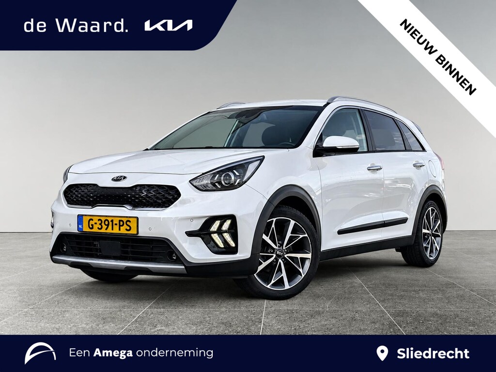Kia Niro Hybrid DynamicPlusLine 1.6 GDi 141pk | ALL SEASON BANDEN | ADAPTIVE CRUISE| CAMERA | NAVI | DODEHOEK ASSISTENTIE | PRIVACY GLASS | STOEL- & STUURWIELVERWARMING | HEV | ISOFIX |