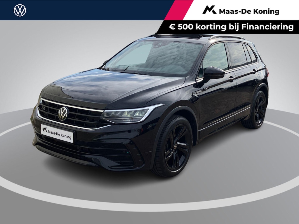 Volkswagen Tiguan 1.5TSI/150PK R-Line Black Style DSG · Panoramadak · Apple/Android Car Play · Stoel- & stuurverwarming