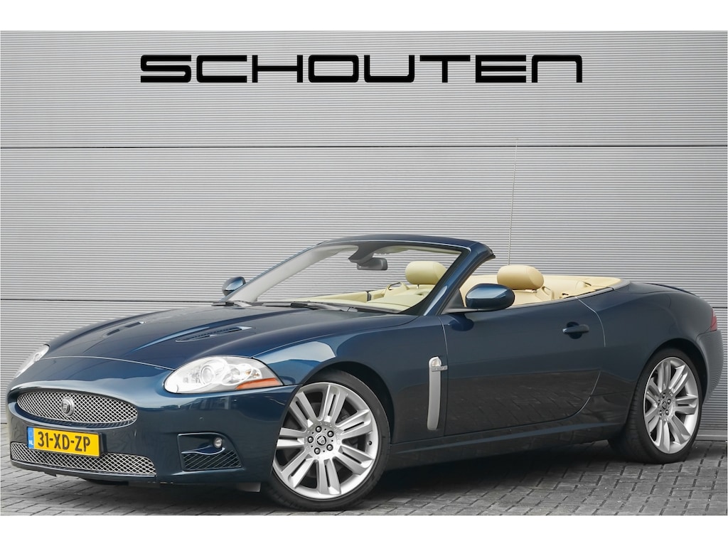 Jaguar XKR 4.2 V8 Convertible 417PK Indigo Blue NL Auto