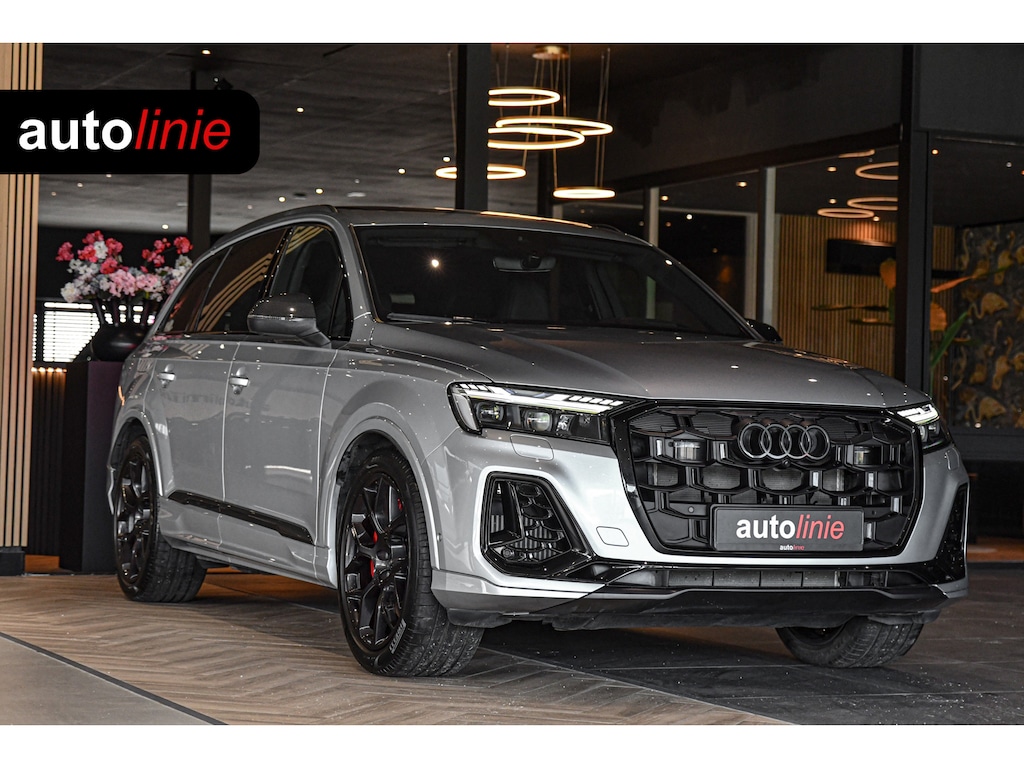 Audi Q7 60 TFSI e quattro Pro Line S Competition, Carbon, Massage, Luchtvering, Alcantara, 4-wielsturing, 360 3D, OLED, B&O, HUD!