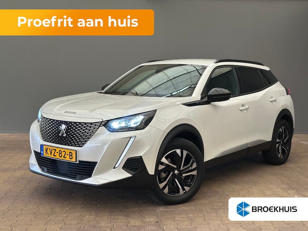 Peugeot e-2008 EV Allure Pack 50 kWh Camera | Digitaal Dashboard | 17" Lichtmetaal | Carplay | Climate Control | Cruise | DAB | LED | Parkeersensoren | Achteruitrijcamera | Airco (automatisch) | Apple Carplay/Android Auto|telefoonintegratie premium