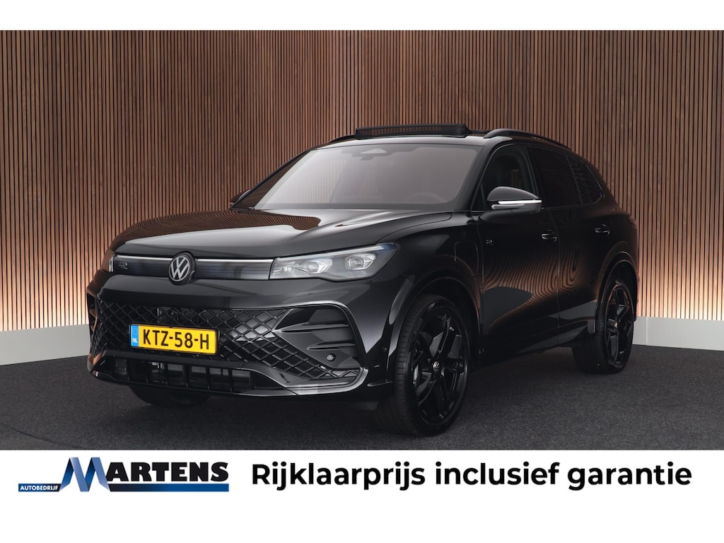 Volkswagen Tiguan 1.5 272pk eHybrid R-Line Black Style Leder Trekhaak 360Camera Memory HUD Stoelventilatie Carplay