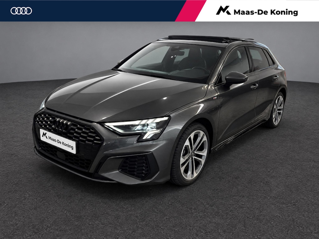Audi A3 Sportback 40 TFSIe 150kW/204PK S Line · Panoramadak · Apple/Android Car Play · Stoelverwarming