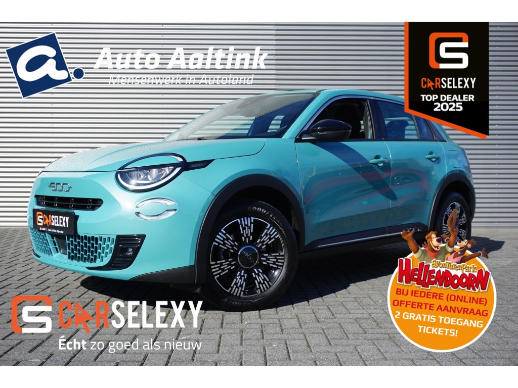 Fiat 600 101PK Hybrid Urban AUTOMAAT | CARPLAY | 17" LICHTMETAAL | CRUISE
