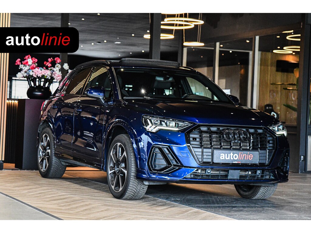 Audi Q3 45 TFSI e 3xS-Line, Pano, 360, Matrix, Keyless, Camera, Dodeh, ACC, Alcantara!
