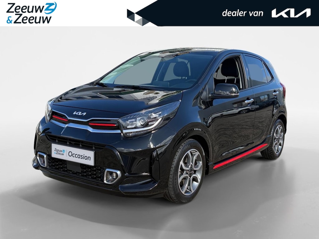 Kia Picanto 1.0 DPi GT-Line | Automaat | Keyless Entry | Apple Carplay/Android Auto | Cruise Control | Achterruitrij Camera | Lichtmetalen Velgen |
