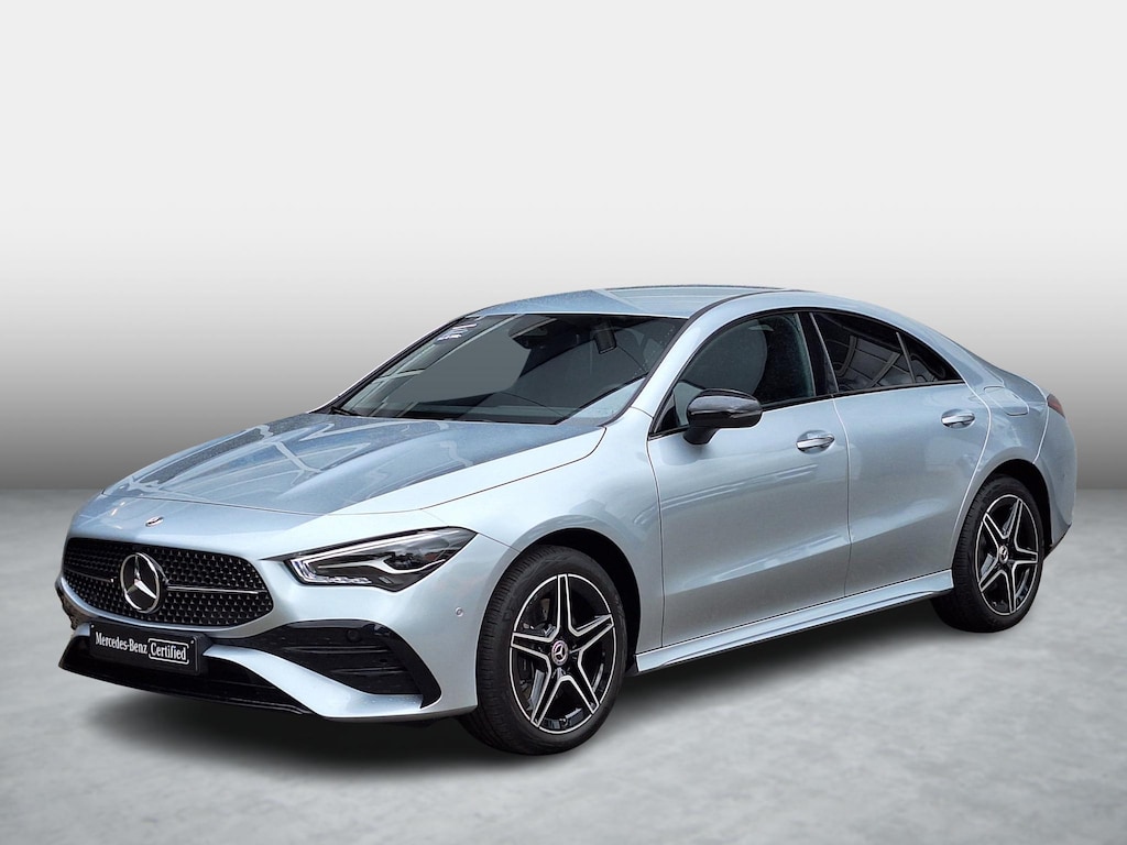 Mercedes-Benz CLA 250 e Star Edition AMG | Night Pakket | Dodehoekassistent | Apple CarPlay | Android Auto | Sfeerverlichting | Stoelverwarming | Parkeersensoren | Achteruitrijcamera | Elektrisch Inklapbare Buitenspiegels