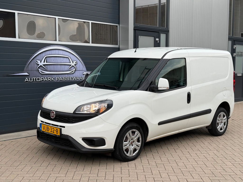 Fiat Doblò Cargo 1.3 MJ L1H1 SX 1e Eigenaar, Schuifdeur, Airco, Cruise Control, Navigatie, Parkeersensoren Achter, NAP, BTW