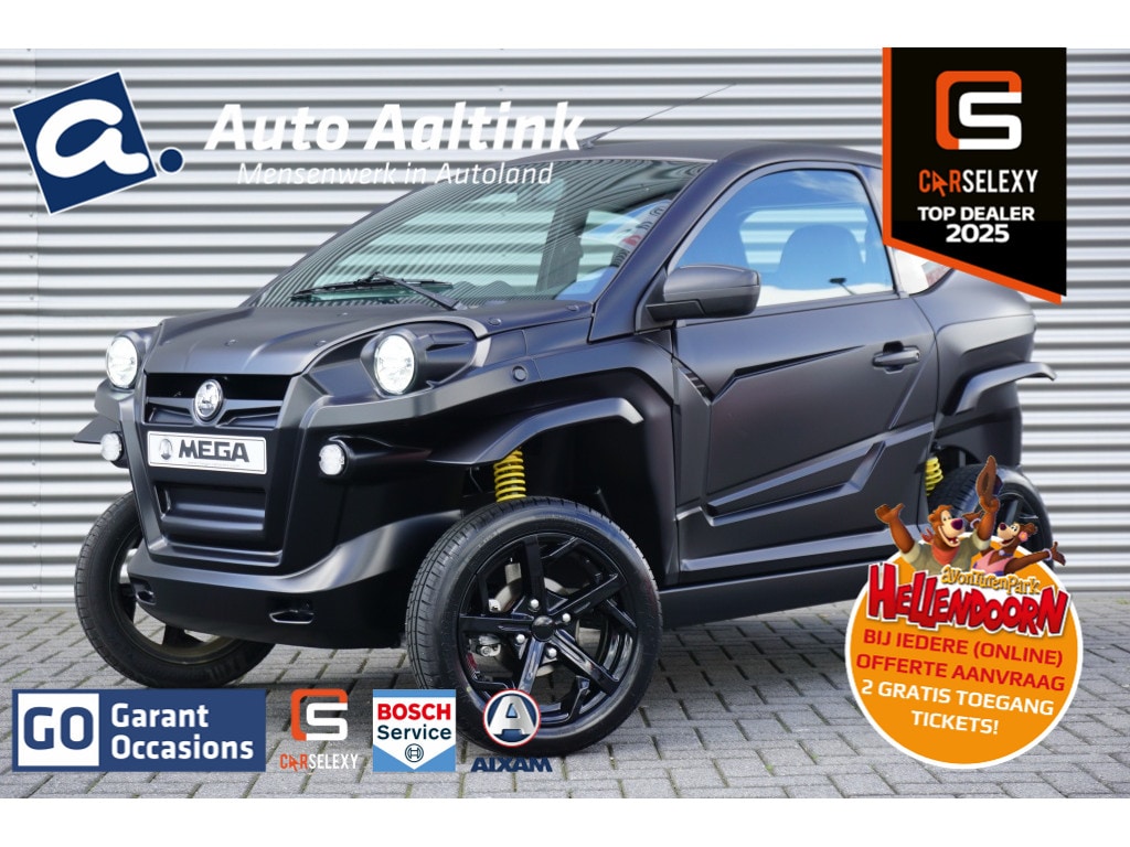 AIXAM Scouty E-SCOUTY Black Edition | CAMERA | BLUETOOTH | 1e EIGENAAR