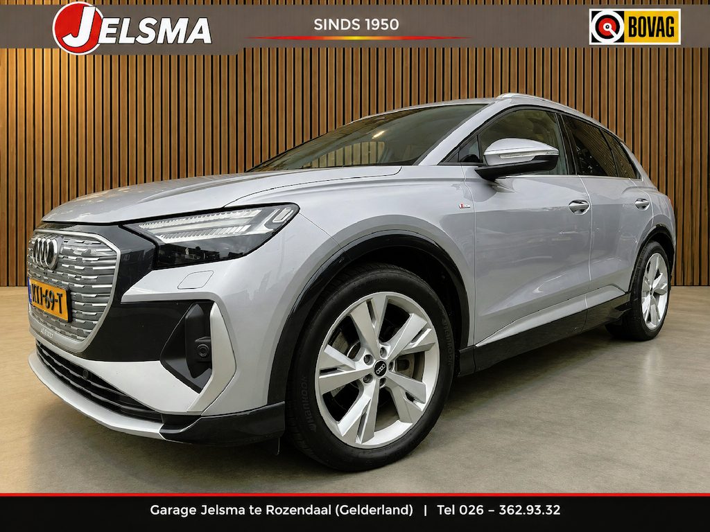 Audi Q4 e-tron 40 S edition 77 kWh, SOH 95% | Matrix led | Camera | S-line | Comfort- & Dynamic pakket
