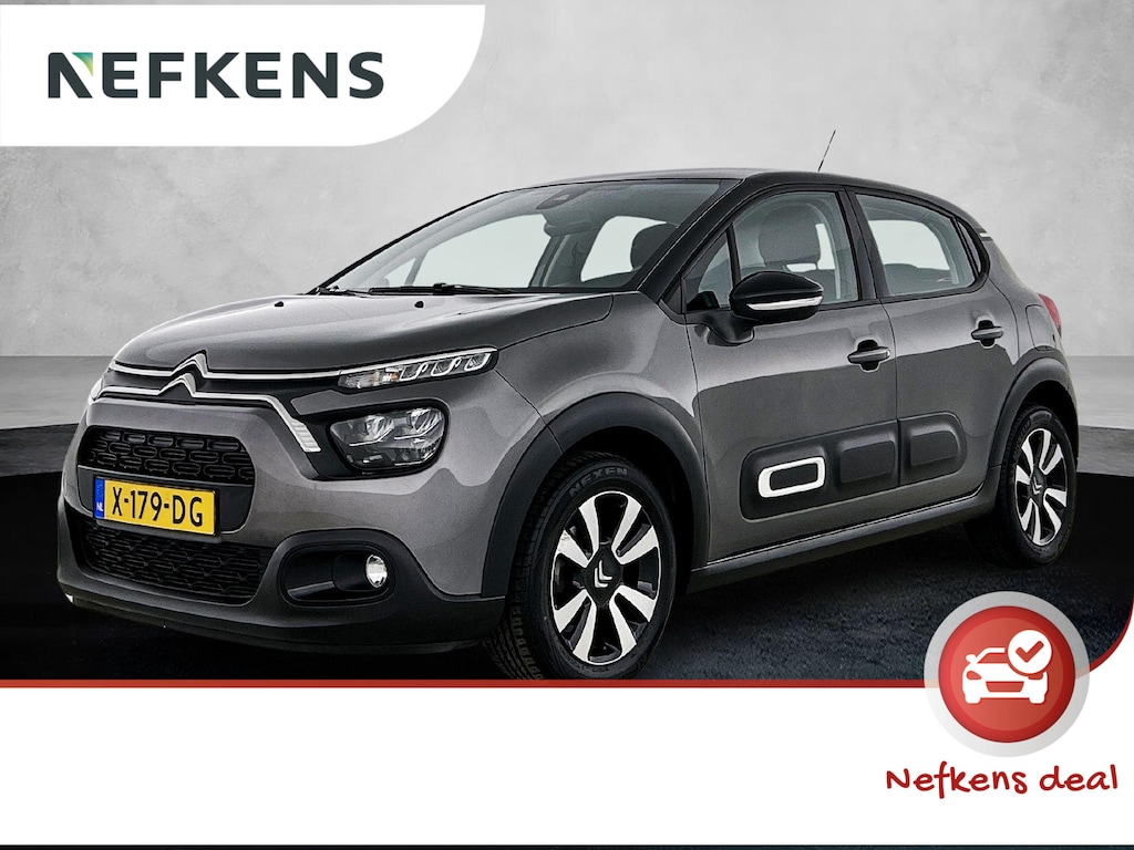 Citroën C3 1.2 110pk Shine Automaat | Navigatie | Climate Control | Cruise Control | Parkeersensoren | 17"LMV | LED | Apple Carplay/Android Auto |