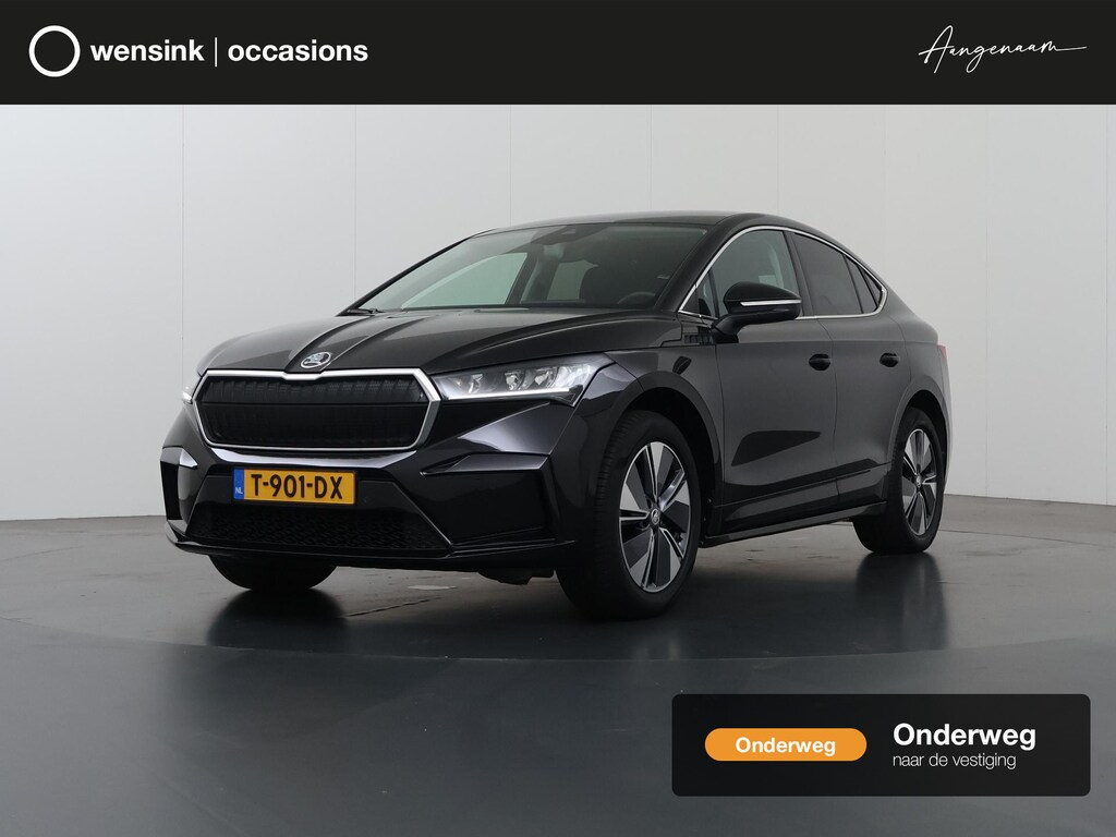Skoda Enyaq Coupé iV 80 Business Edition | SOH 94% | Panoramadak | Stoel/Stuurverwarming | Adaptieve Cruise Control | Lederen bekleding | Achteruitrijcamera |