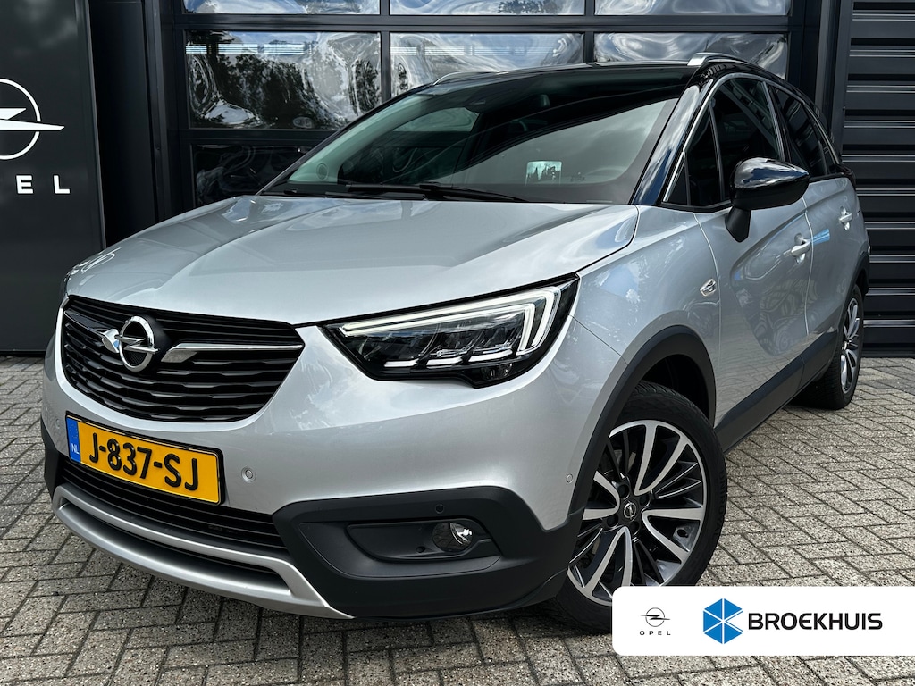 Opel Crossland X 1.2 Turbo 130 PK Innovation+ | TREKHAAK AFNB.| HEAD UP DISPLAY| AGR COMFORTSTOELEN| STUUR, STOEL EN VOORRUITVERWARMING| DODEHOEK DETECTIE| DRAADLOZE TELEFOONLADER| FULL LED| CAMERA + PARKEERSENSOREN|