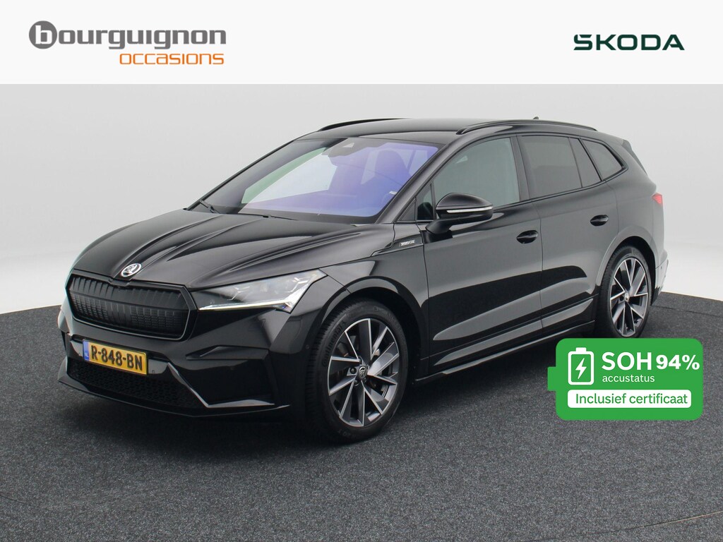 Skoda Enyaq iV 80 204 Pk Limited Edition Sportline | Trekhaak | Memory | Camera | Full LED | 20 Inch | 77.835 Km!!