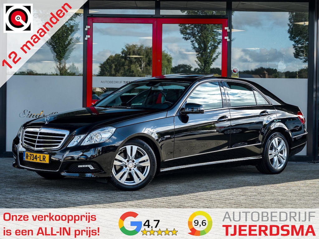 Mercedes-Benz E-klasse 350 CGI | Trekhaak | Panoramadak | Schuif/Kanteldak | Navigatie | Stoelverwarming | Lederen Bekleding |