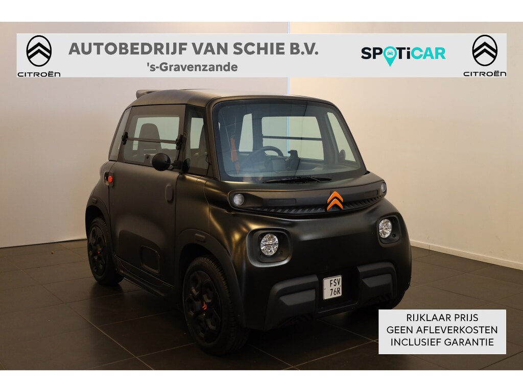 Citroën Ami Brommobiel | Wrap | Oranje gordels | Tuning | Luxe stoelen