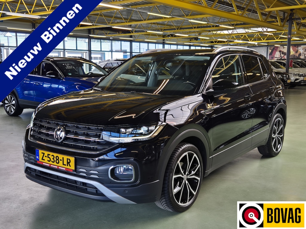 Volkswagen T-Cross 1.0 TSI Style -115pk- Blackline | Trekhaak | Rijklaarprijs incl. 1 jaar Bovag garantie