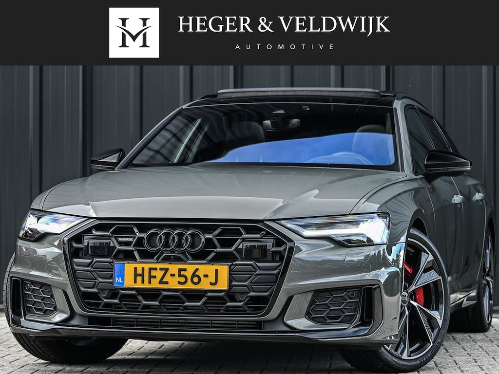 Audi A6 Avant 55 TFSI e quattro Pro Line S Competition Panoramadak | HUD | 360 Camera | B&O | Adaptive Cruise | Memory Seat | Stoel + Stoelverwarming | Ambiance Interieur | Trekhaak |