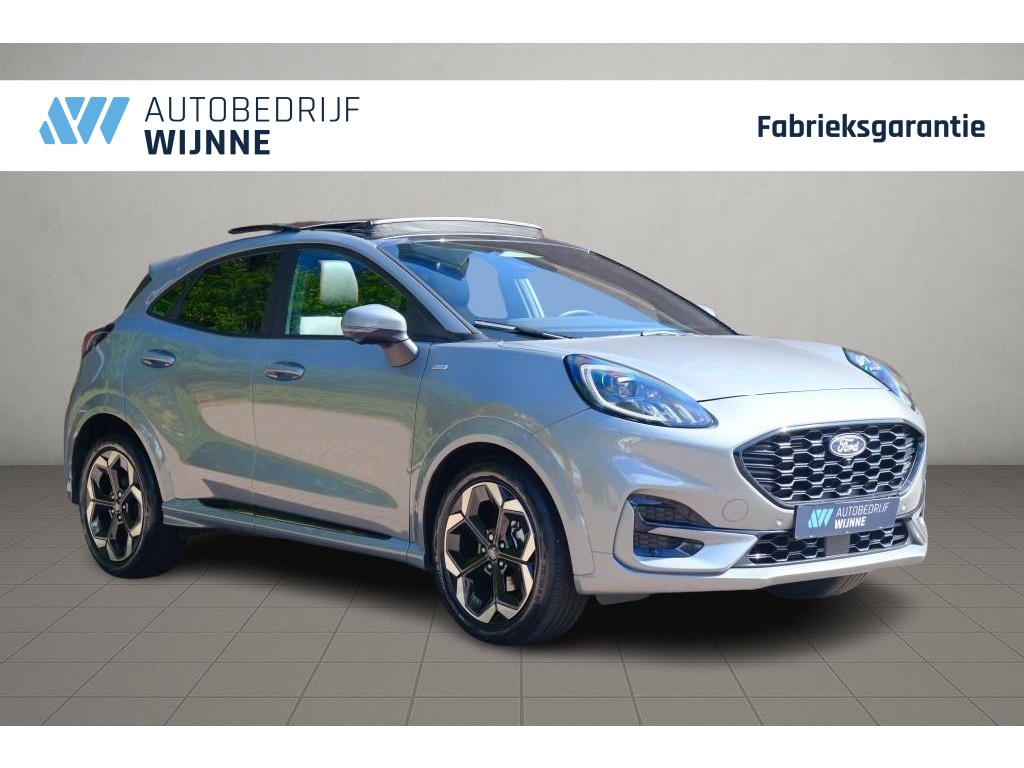 Ford Puma 1.0 EcoBoost Hybrid 155pk Aut. ST-Line X - Panoramadak - 360° camera - Adaptive Cruise - Elektrische achterklep - Matrix LED - Winter Pack