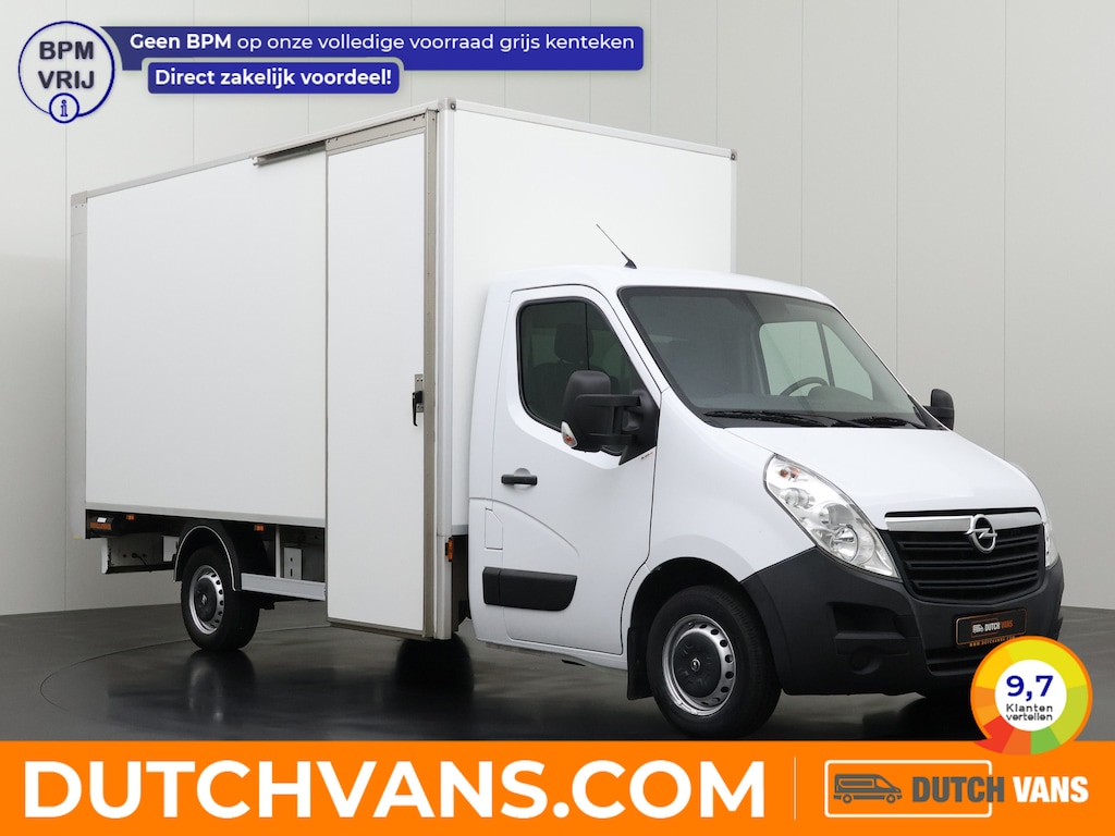 Opel Movano 2.3CDTi 130PK Bakwagen+Laadklep | 1020Kg Laden | Navigatie | Airco | Zij-instap met Schuifdeur
