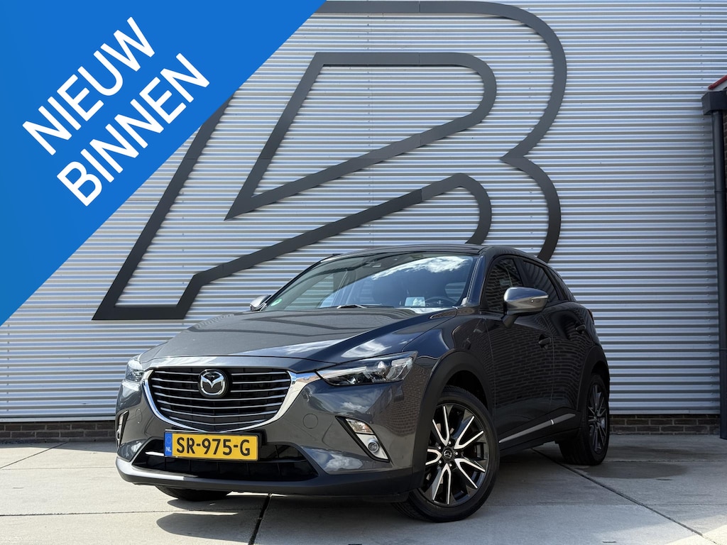 Mazda CX-3 2.0 SkyActiv-G 120 SkyLease+ 2e Eigenaar|Navi|Camera|Adap-Cruise|Trekhaak|Bose|HUD|PDC|Leder|Clima|APK tot 04-2027