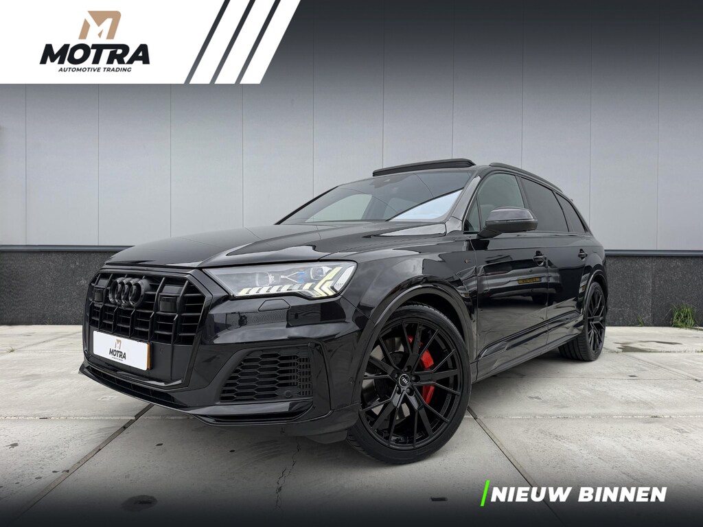Audi Q7 55 TFSI e quattro Pro Line Plus | B&O | Panorama | Laser LED | Trekhaak | 360 Camera | S-Line | Memory | Luchtvering
