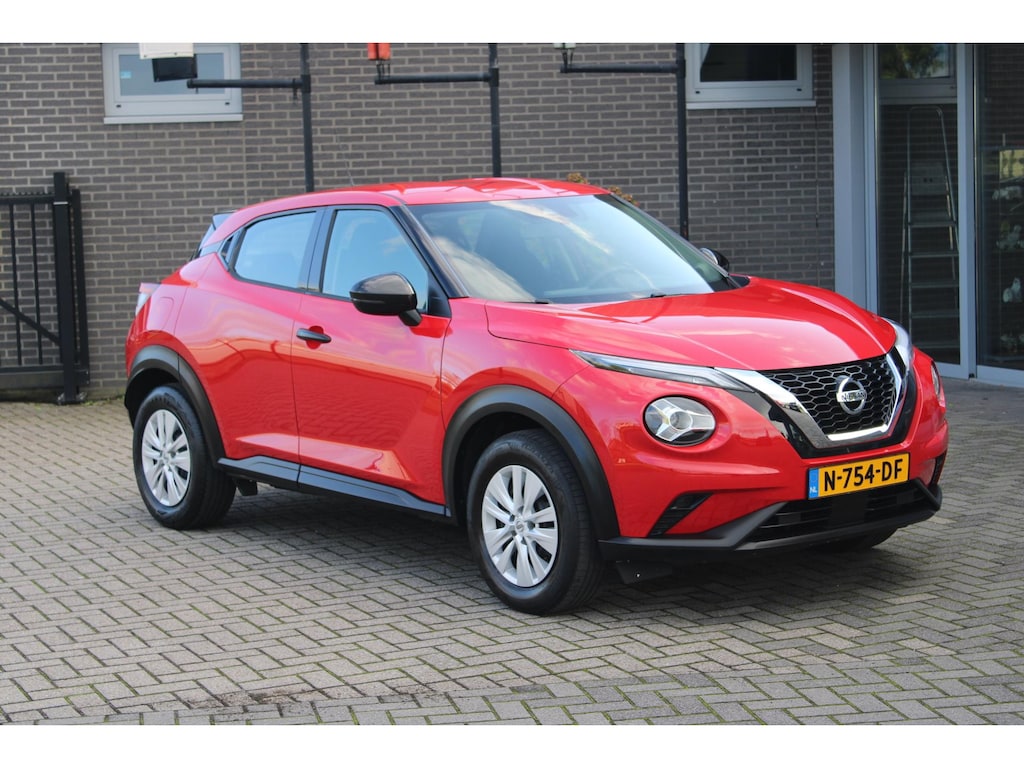 Nissan Juke 1.0 DIG-T Visia Airco/Cruise/Led/NL auto!!