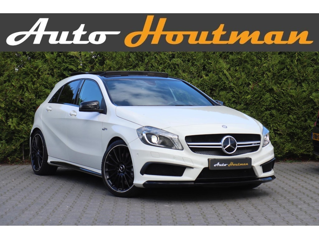 Mercedes-Benz A-klasse A 45 AMG 4MATIC 🚀 | PANO ☀️ | LEDER | XENON 💡 | NAVI 🧭 | KEYLESS 🔑 | PDC 🅿️ | 18" AMG 🛞