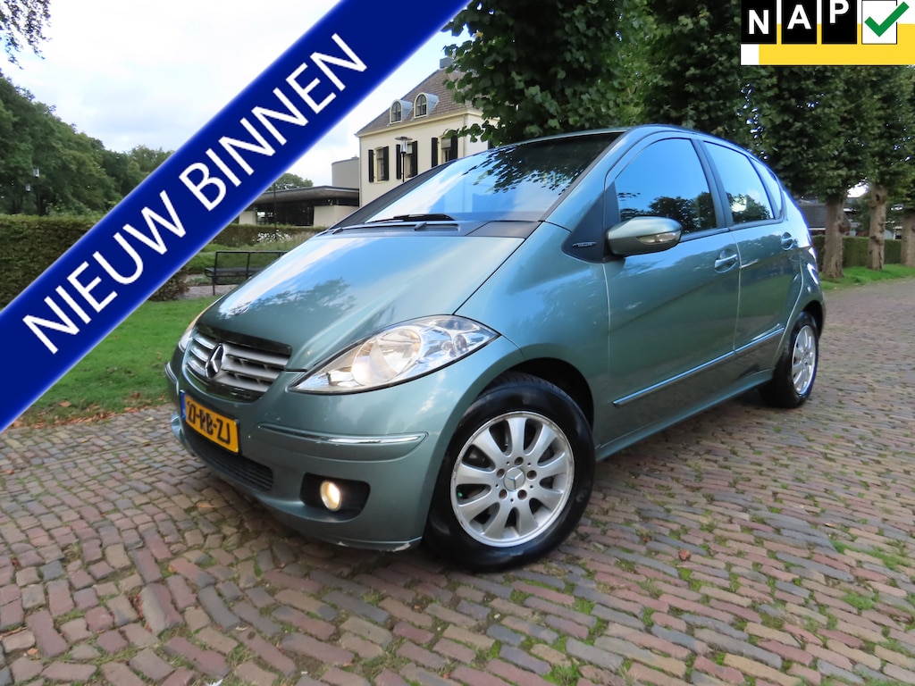 Mercedes-Benz A-klasse 170 Elegance Automaat Panoramadak Ecc Cruisecontrol Navigatie Lm Velgen ***Goed Onderhouden***