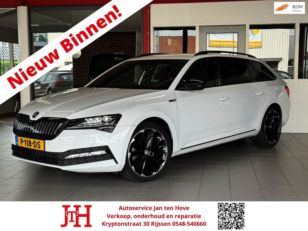Skoda Superb Combi 1.4 TSI iV Sportline Business*Camera*Stoel/stuurverwarming*LED*Cruise Control*