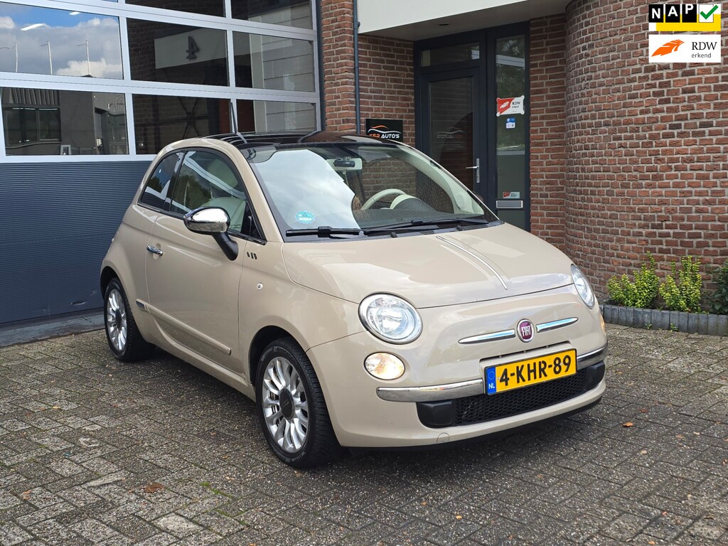 Fiat 500 0.9 TwinAir Lounge Airco |Pano |Nap