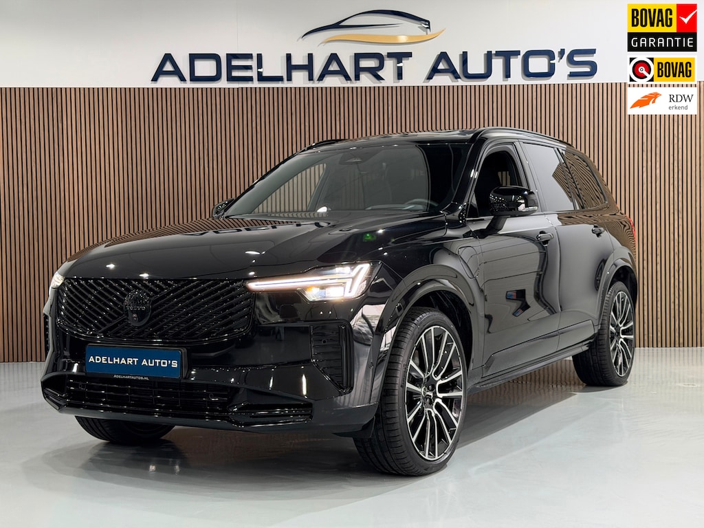 Volvo XC90 2.0 T8 Plug-in hybrid AWD Ultra Black Edition 455 PK 5 X Voorraad / Panorama dak / Exclusive Lederen interieur / Full