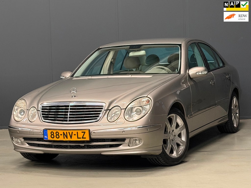 Mercedes-Benz E-klasse 200 Kompressor Avantgarde AUTOMAAT LEDER/PDC/CRUISE | NETTE AUTO !