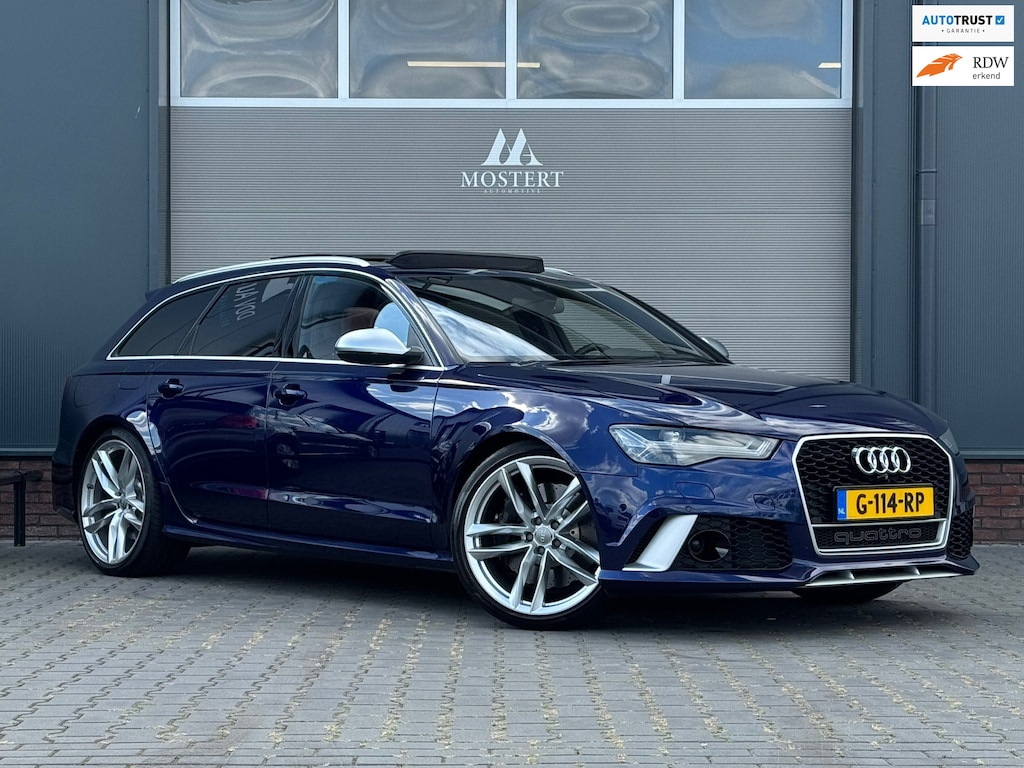 Audi RS6 Avant 4.0 TFSI/605PK RS 6 quattro performance Audi Exclusive|Pano|B&O|Bearlock|Dealer|Head-Up|Adaptive|360 Camera|21"LMV