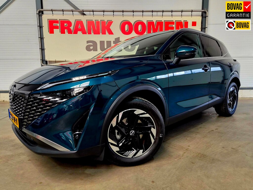 Nissan Qashqai 1.3 MHEV 158PK Xtronic N-Connecta + 360cam|Winterpack|Sfeerverl.|Virtual|Keyless|Google|Navi|Dodehoek|Lane|18"LMV