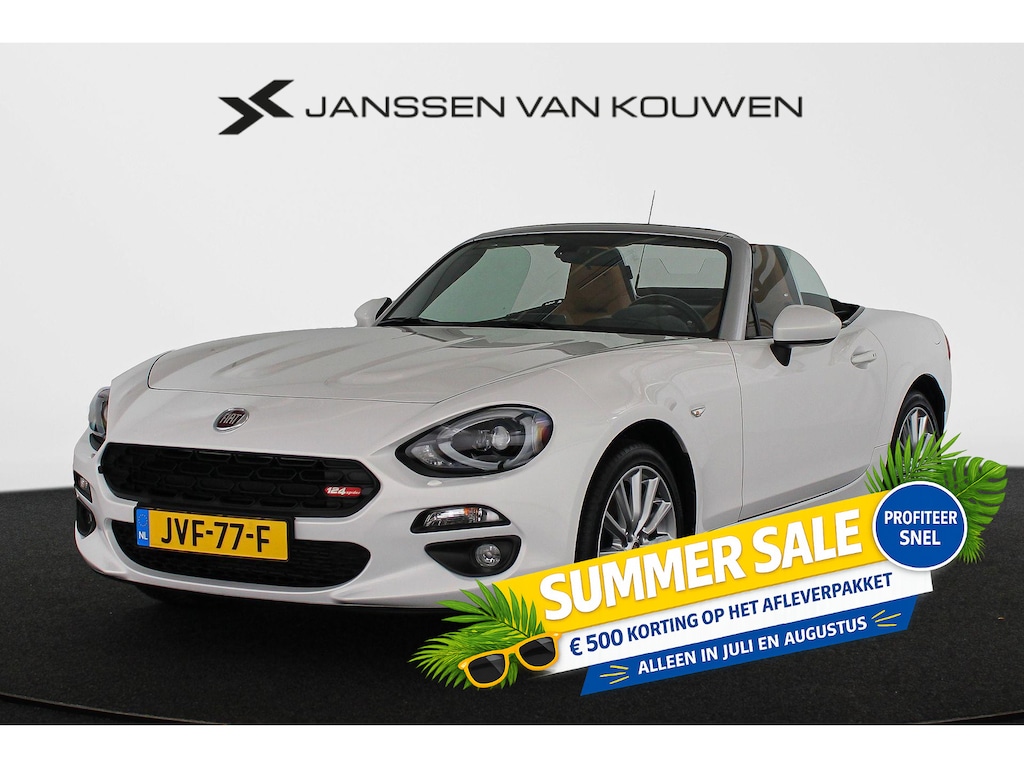 Fiat 124 Spider 1.4 MultiAir Turbo Lusso BOSE Keyless Stoelverwarming Achteruitrijcamera