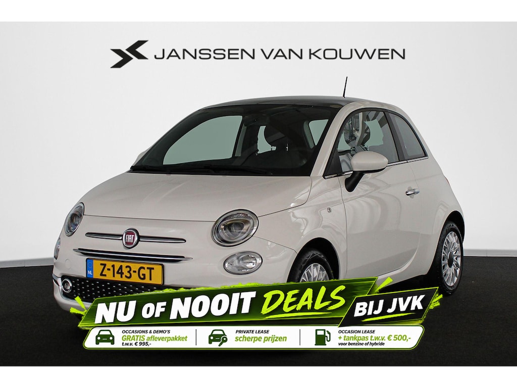 Fiat 500 1.0 Hybrid Dolcevita Panoramadak Apple CarPlay Parkeersensoren