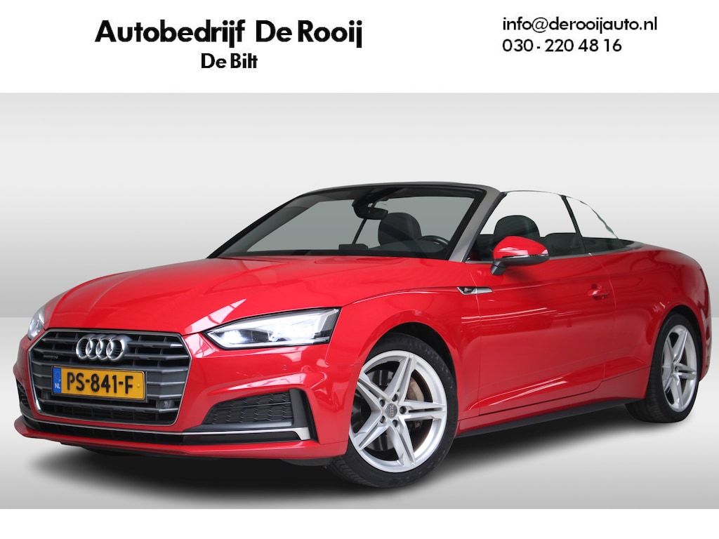 Audi A5 Cabriolet 2.0 TFSI MHEV quattro Sport S-Line Navigatie | Scarff | Stoelverwarming e. Inklapbare buitenspiegels