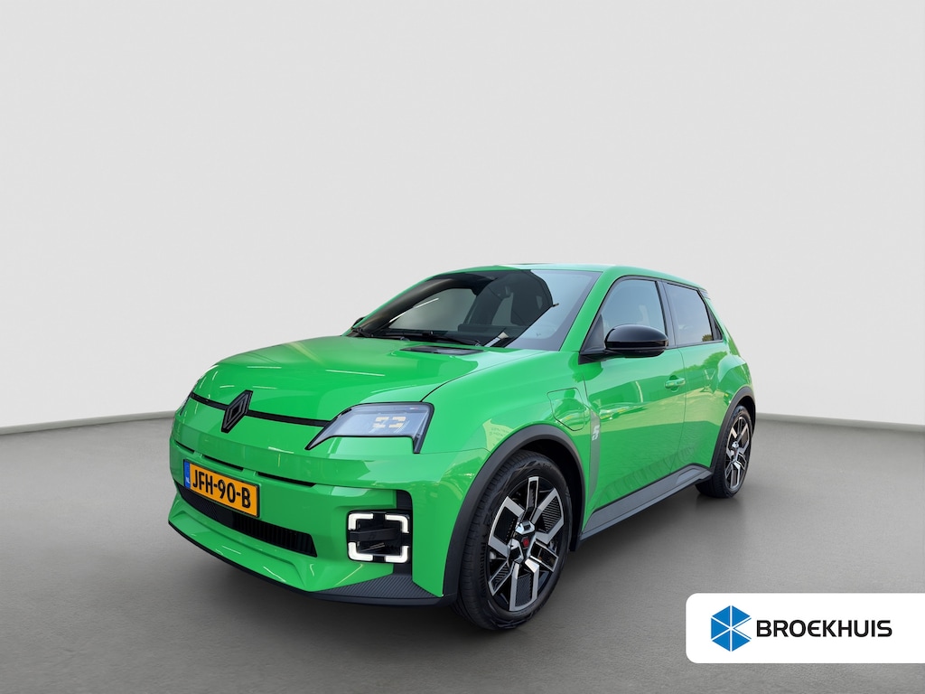 Renault R5 urban range techno 120pk 40 kWh | Camera | Adaptive Cruise Control | Climate Control | 18-inch velgen | Navigatie | Draadloze telefoonlader | Parkeersensoren | Keyless entry |