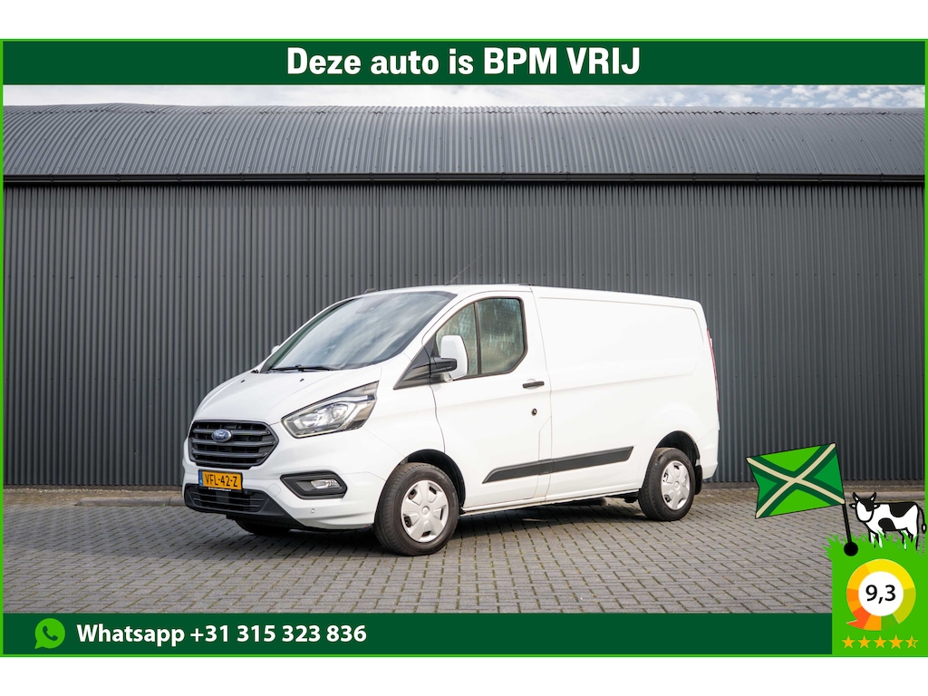 Ford Transit Custom L1H1 | 3-Zits | 130 PK | Camera | Cruise | PDC | Airco | Trekhaak