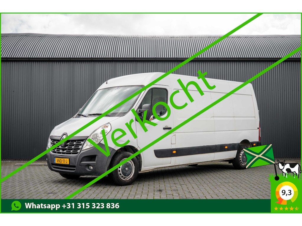 Renault Master 2.3 dCi 130 PK | L3H2 | 3-Zits | Camera | Cruise | Airco